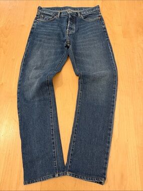Buck Mason Men's Maverick Slim 14oz Double Dip Denim 31x29